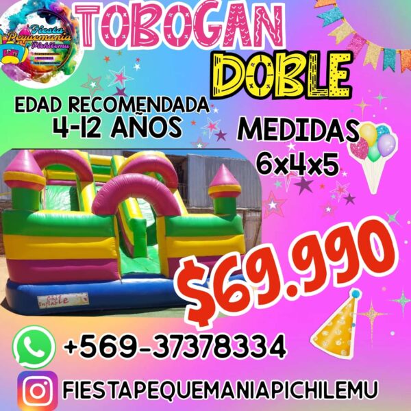 Tobogán Doble 6x4 - Imagen 2